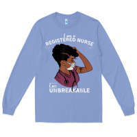 Colony Blue Registered Nurse Gift Phenomenal Black Nurse Nursing Student Long Sleeve Tee - minhPixels