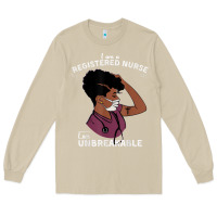 Mushroom Registered Nurse Gift Phenomenal Black Nurse Nursing Student Long Sleeve Tee - minhPixels