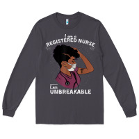 Smoke Registered Nurse Gift Phenomenal Black Nurse Nursing Student Long Sleeve Tee - minhPixels