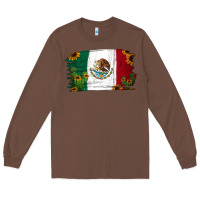 Chestnut cactus sunflower mexican flag Long Sleeve Tee - Jasminsmagicworld