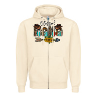 Sandshell blessed nana Zipper Hoodie - CowhideDigitalArt