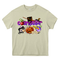 Mossy Counselor Halloween Heavy Core Tee - LillyAllenDesigns
