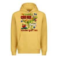 Antique Gold ready to crush kindergarten Premium Hoodie - BundleAndBundleShop