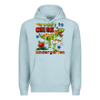 Blue Mist ready to crush kindergarten Premium Hoodie - BundleAndBundleShop