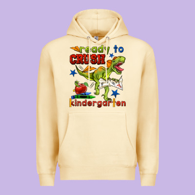 Ready To Crush Kindergarten Premium Hoodie Designed By Bundleandbundleshop