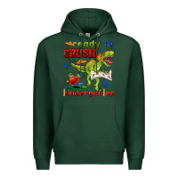 Sports Green ready to crush kindergarten Premium Hoodie - BundleAndBundleShop