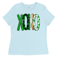 Baby Blue st. patrick's day xoxo Ladies Tee - Bettercallsaul