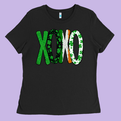 St. Patrick's Day Xoxo Ladies Tee Designed By Bettercallsaul