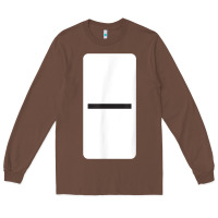 Double Blank Dominoes Halloween Costume Domino Game Long Sleeve Tee | Teevron