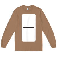 Toasted Coconut Double Blank Dominoes Halloween Costume Domino Game Long Sleeve Tee - minhPixels
