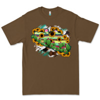 Cacao Guerrero Map Premium Tee - RanaPortraitStore