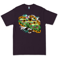 Plum Guerrero Map Premium Tee - RanaPortraitStore
