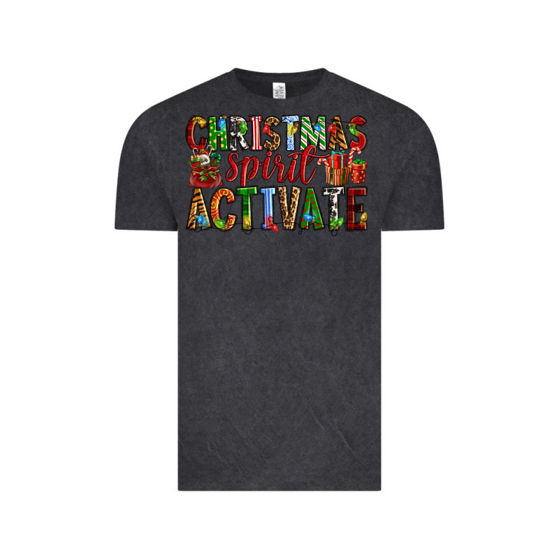Christmas Spirit Activate Vintage Tee by RanaPortraitStore | Teevron