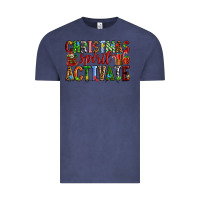 Vintage Denim Christmas Spirit Activate Vintage Tee - RanaPortraitStore