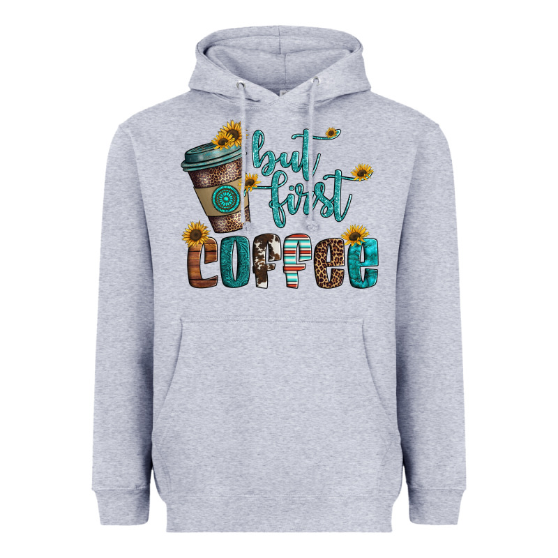 But First Coffee Heavyweight Hoodie by Artiststas | Teevron