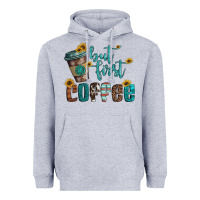 Heather Grey but first coffee Heavyweight Hoodie - Artiststas