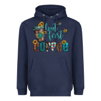 Navy but first coffee Heavyweight Hoodie - Artiststas
