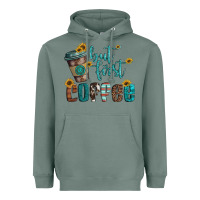 Sage but first coffee Heavyweight Hoodie - Artiststas