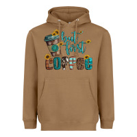 Toasted Coconut but first coffee Heavyweight Hoodie - Artiststas