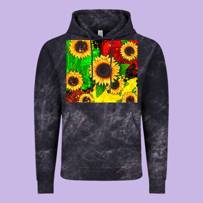 Juneteenth Sunflowers Vintage Hoodie Designed By Cowgirlartshop