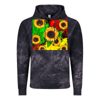 Cloud Black juneteenth sunflowers Vintage Hoodie - CowGirlArtShop
