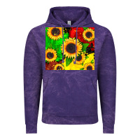 Cloud Purple juneteenth sunflowers Vintage Hoodie - CowGirlArtShop