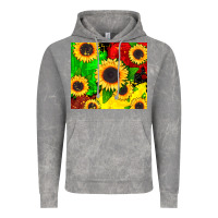 Cloud Rock juneteenth sunflowers Vintage Hoodie - CowGirlArtShop