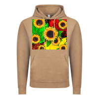 Vintage Coffee juneteenth sunflowers Vintage Hoodie - CowGirlArtShop