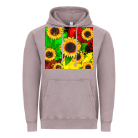 Vintage Zinc juneteenth sunflowers Vintage Hoodie - CowGirlArtShop