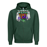 Sports Green witch dont kill my vibe Zipper Hoodie - SublimationCraftShop