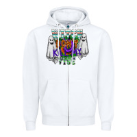 White witch dont kill my vibe Zipper Hoodie - SublimationCraftShop