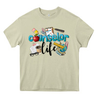 Mossy Counselor Life Heavy Core Tee - LillyAllenDesigns