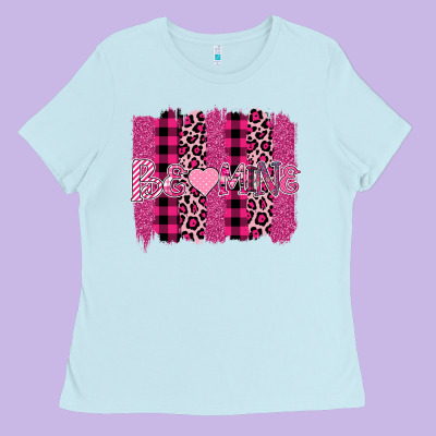 Valentine's Day Be Mine Ladies Tee Designed By Bettercallsaul