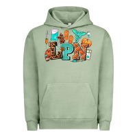 Lpn Fall Nurse With Urban Hoodie | Teevron