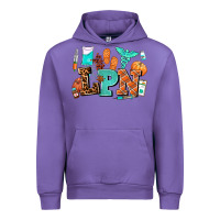 Tulip lpn fall nurse with Urban Hoodie - AdoDesignShop