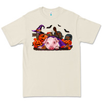 Bone Halloween Baby Pig Premium Tee - RanaPortraitStore