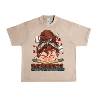French Oak Messy bun Baseball Urban Heavy Tee - HowdyJamesFarm