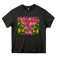 Asphalt valentine's day cactus background Heavy Core Tee - JahusDesignShop