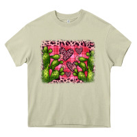 Mossy valentine's day cactus background Heavy Core Tee - JahusDesignShop
