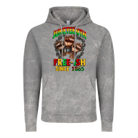 Cloud Rock juneteenth free ish since 1865 Vintage Hoodie - CowGirlArtShop