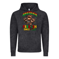 Vintage Black juneteenth free ish since 1865 Vintage Hoodie - CowGirlArtShop