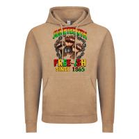 Vintage Coffee juneteenth free ish since 1865 Vintage Hoodie - CowGirlArtShop