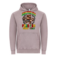 Vintage Zinc juneteenth free ish since 1865 Vintage Hoodie - CowGirlArtShop