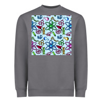 Science Teacher Seamless Pattern Heavyweight Sweatshirt | Teevron