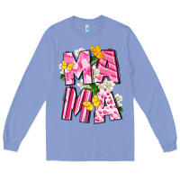 Colony Blue Mama Mother's Day Long Sleeve Tee - CowGirlArtShop