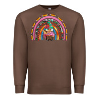 Chestnut teacher gnome rainbow Premium Sweatshirt - Artiststas