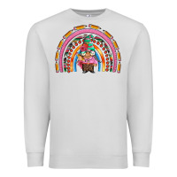 Dove Grey teacher gnome rainbow Premium Sweatshirt - Artiststas
