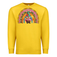 Lemon teacher gnome rainbow Premium Sweatshirt - Artiststas