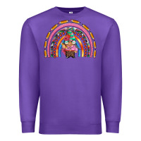 Purple teacher gnome rainbow Premium Sweatshirt - Artiststas