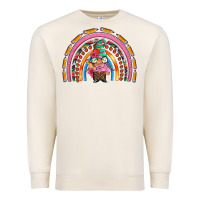 Sandshell teacher gnome rainbow Premium Sweatshirt - Artiststas